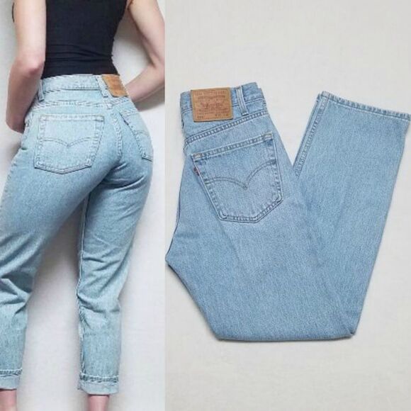 VINTAGE Levi's 505 Regular Fit Straight Leg Jeans
